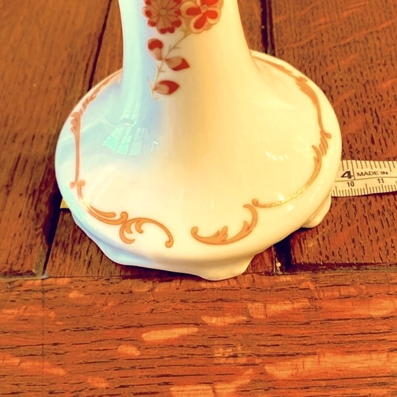 PRICE ⬇️ Porcelain Limoges France single candlestick. Its name Derhoulieves. - Picture 7 of 11